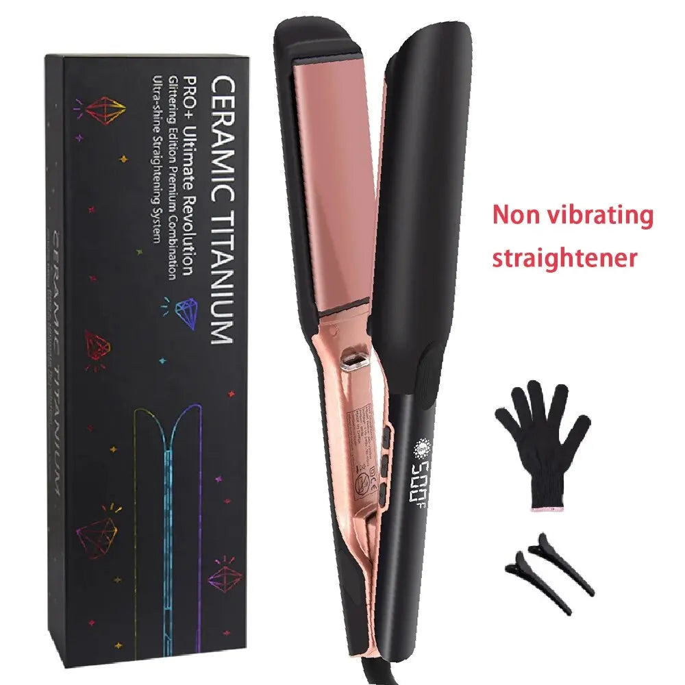 🔥 Lisseur Professionnel 500°F – Plaques Larges & Ions Plasma