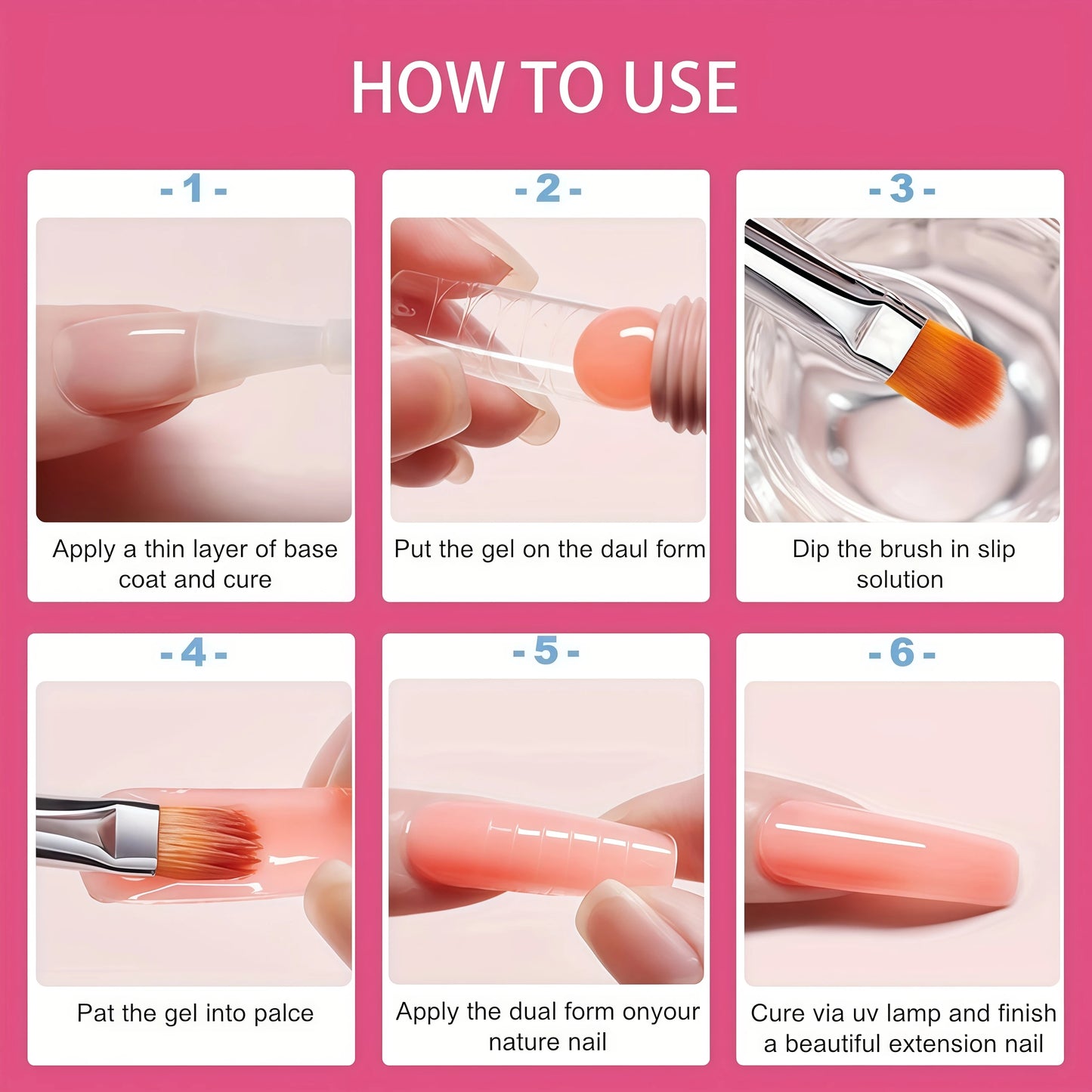 Gel 2-en-1 Nettoyant & Dissolvant Ongles đź’… | Solution Professionnelle Poly Gel Anti-Stick pour Manucure Parfaite