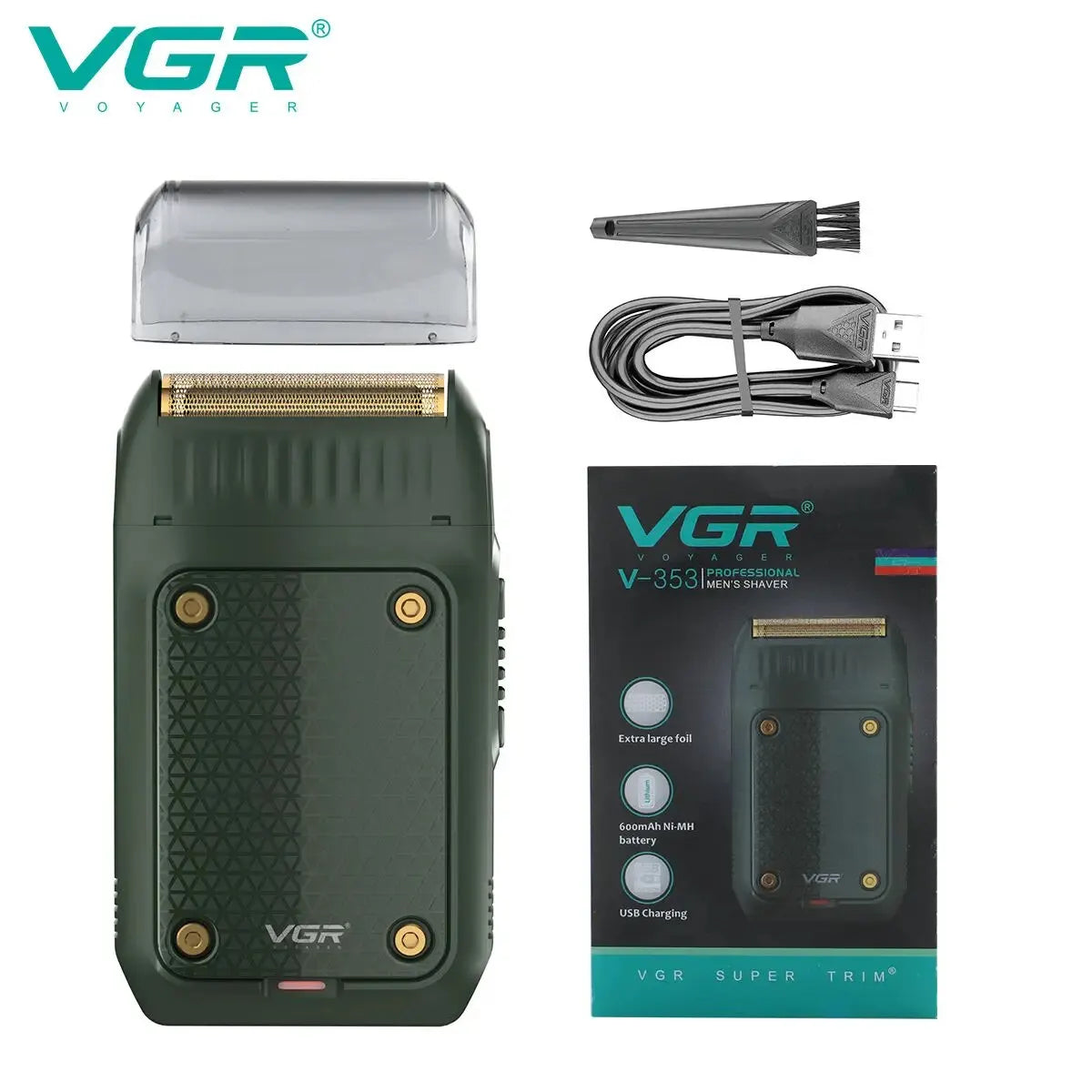 🪒 VGR V-353 – Mini Rasoir Électrique Portable