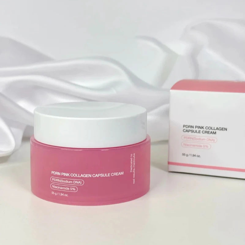 Soin Visage Premium au Collagène Rose – Hydratation & Éclat Naturel
