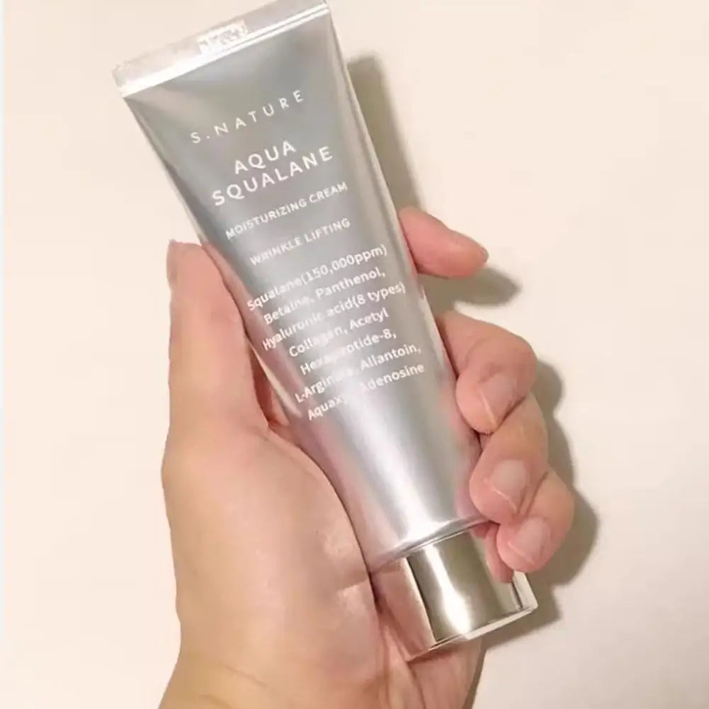 💎 Crème Sérum au Squalane S.NATURE – Hydratation Intense & Éclat Coréen 💎
