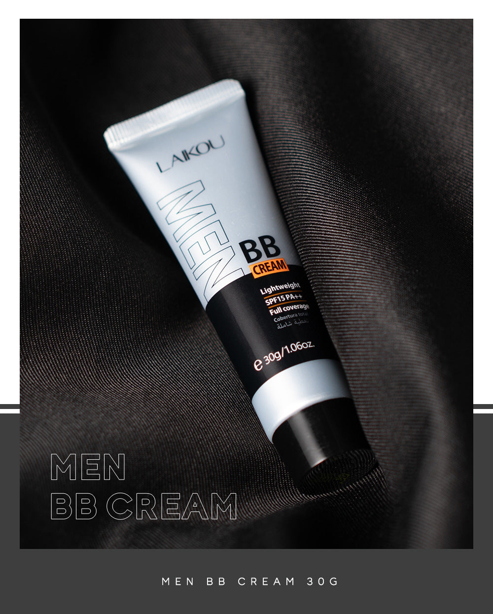 🧔 BB Cream Homme – Couvrance Totale & Longue Tenue