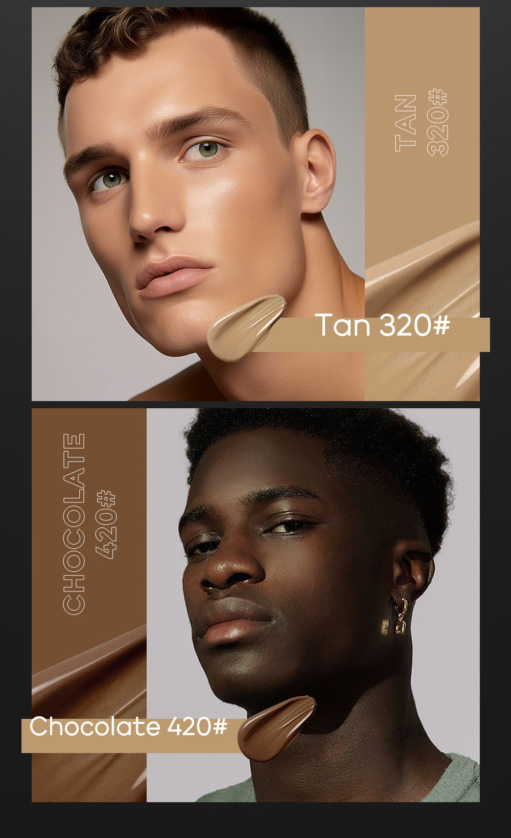 🧔 BB Cream Homme – Couvrance Totale & Longue Tenue