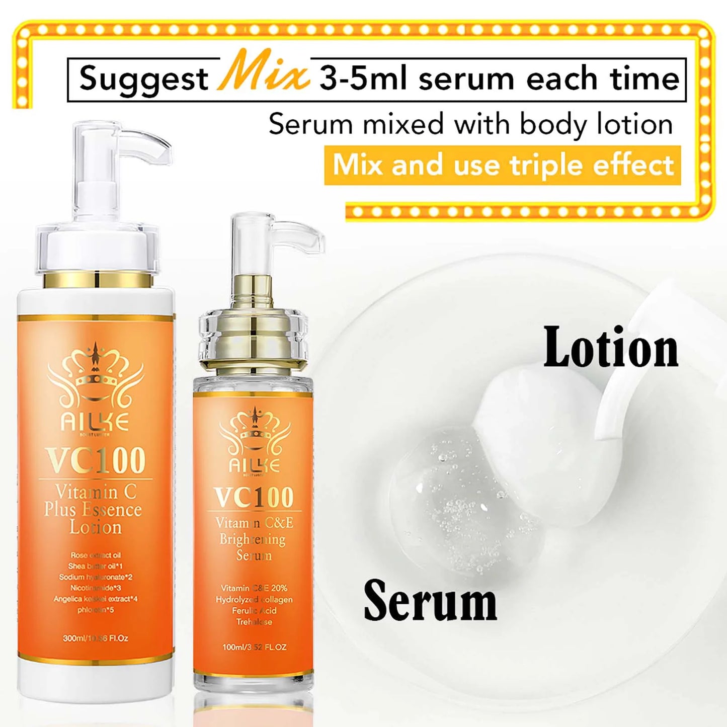 Coffret Beauté Vitamine C Luméa – Éclat, Hydratation & Anti-Âge
