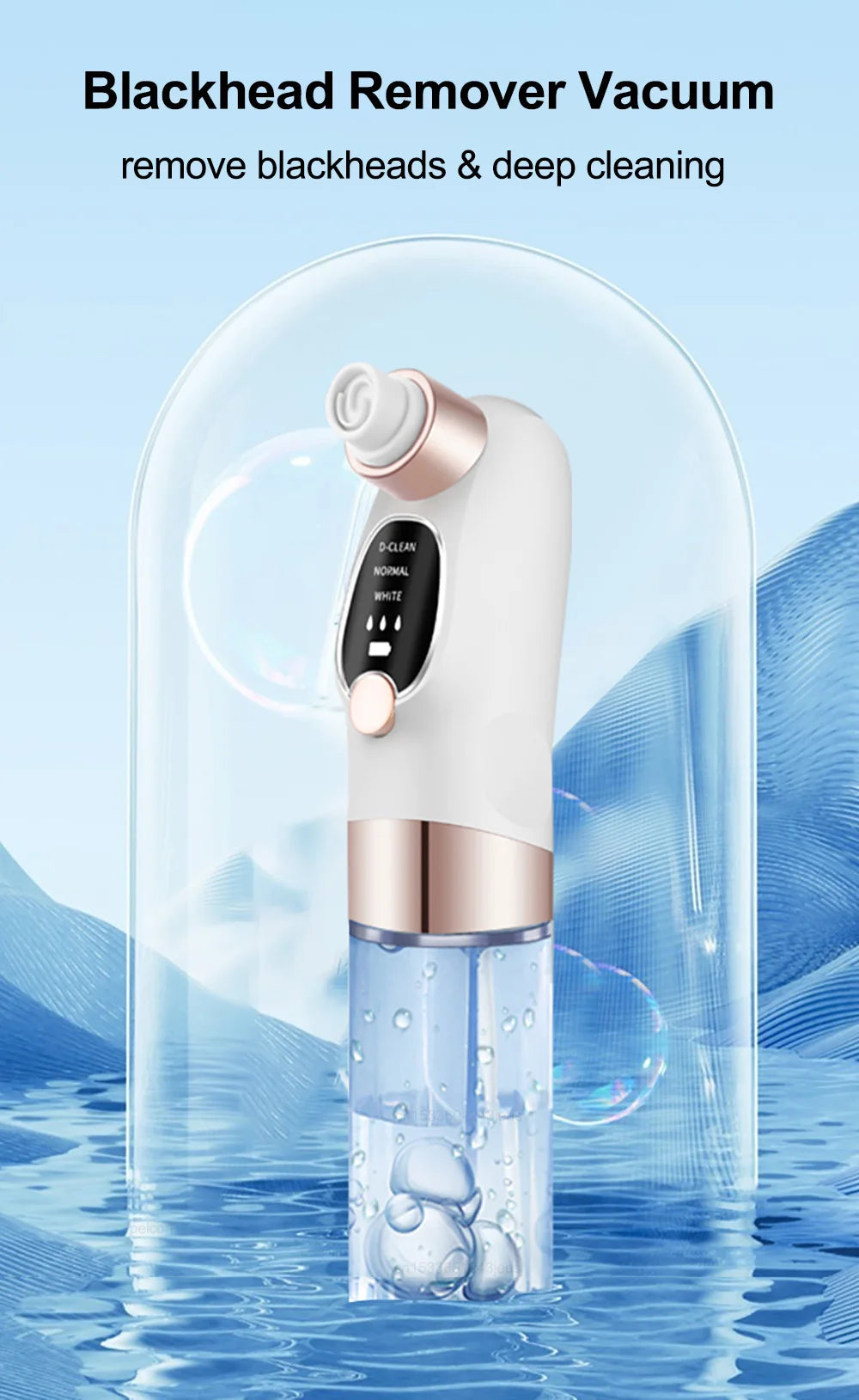 Aspirateur de Points Noirs Luméa – Nettoyeur de Pores & Soin Visage Profond