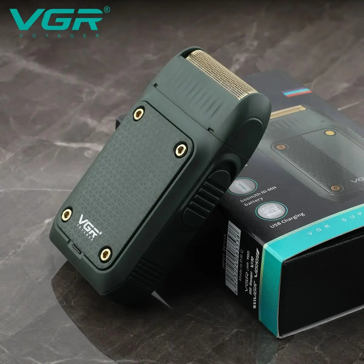 🪒 VGR V-353 – Mini Rasoir Électrique Portable