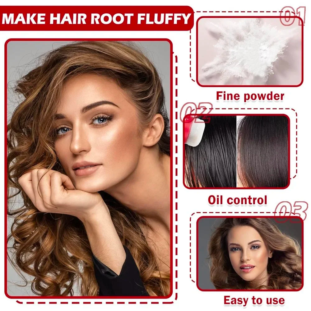 💨 Poudre Coiffante Volumisante – Effet Naturel & Tenue Longue