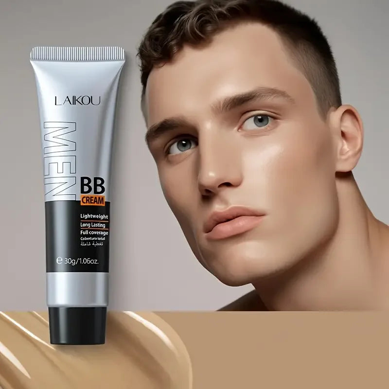 🧔 BB Cream Homme – Couvrance Totale & Longue Tenue