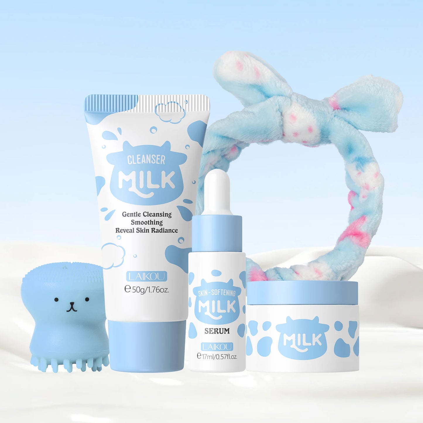 Coffret LAIKOU au Lait : Peau Douce, Hydratée & Éclat Instantané ✨