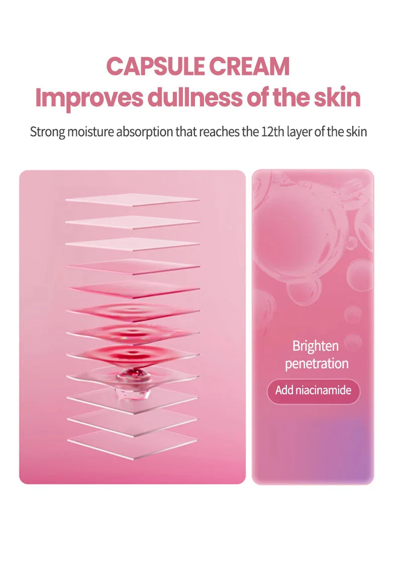 Soin Visage Premium au Collagène Rose – Hydratation & Éclat Naturel