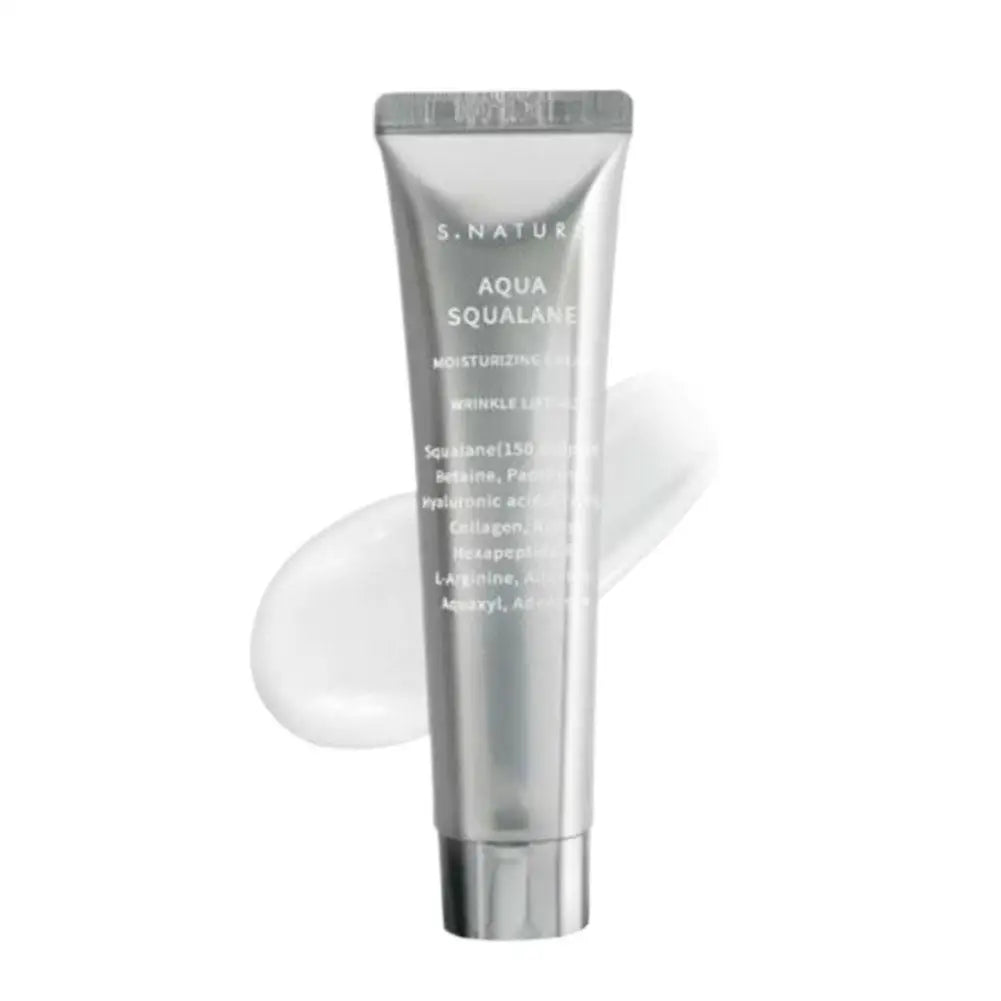 💎 Crème Sérum au Squalane S.NATURE – Hydratation Intense & Éclat Coréen 💎