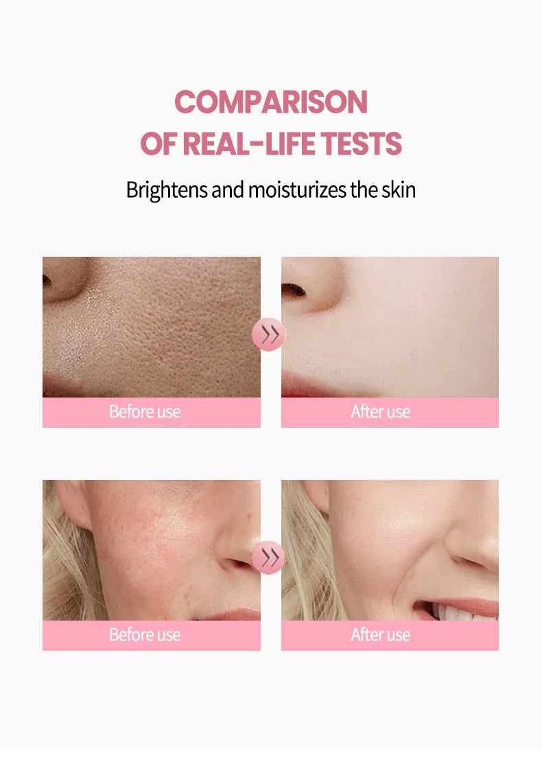 Soin Visage Premium au Collagène Rose – Hydratation & Éclat Naturel