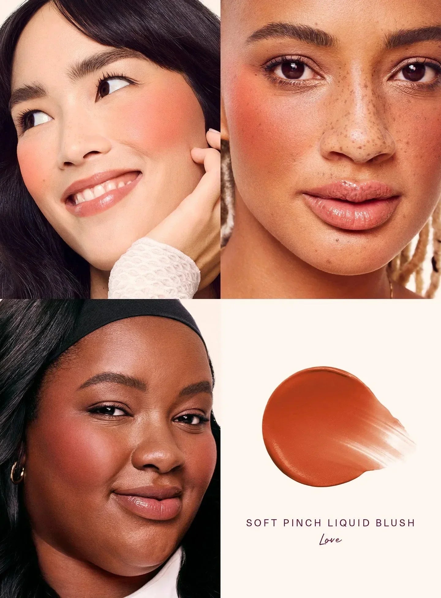 Rare Beauty Soft Pinch Liquid Blush – Effet bonne mine longue tenue, fini mat ou lumineux