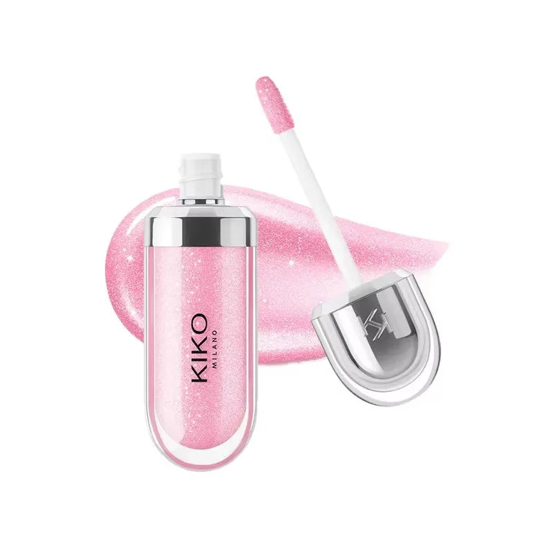 KIKO Gloss 3D Effet Miroir – Lèvres Pulpeuses, Ultra-Brillantes & Hydratées