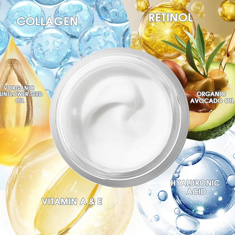 Soin Homme Anti-Âge : Crème au Collagène pour une Peau Ferme & Jeune