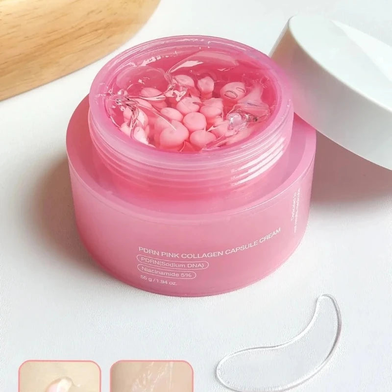 Soin Visage Premium au Collagène Rose – Hydratation & Éclat Naturel