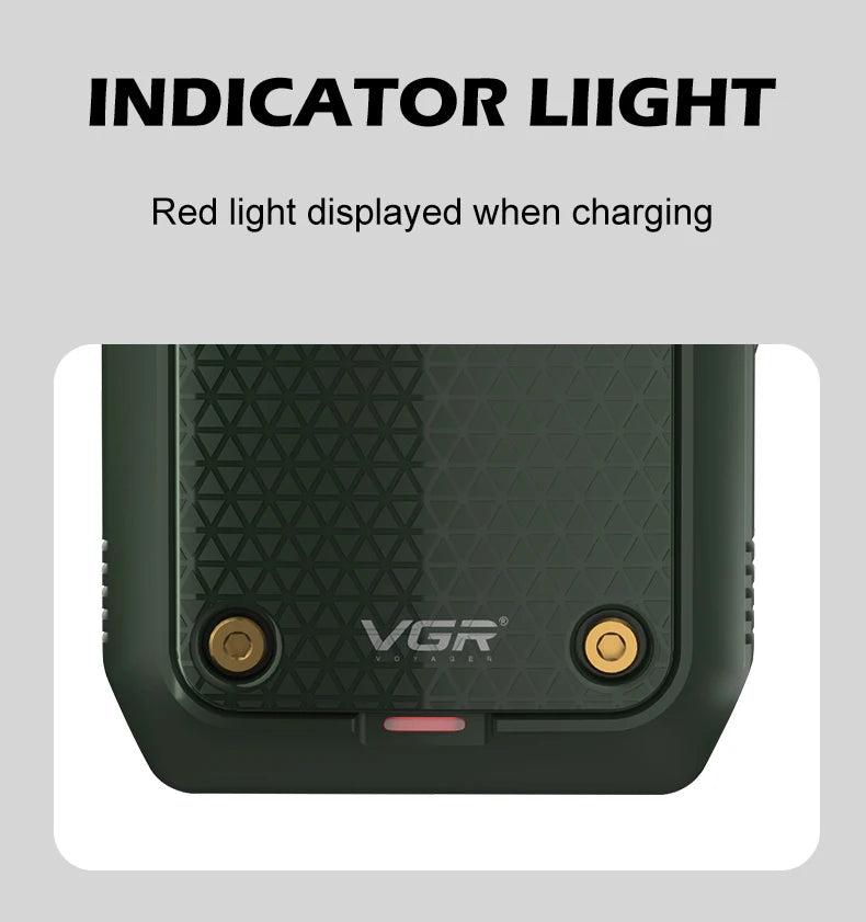 🪒 VGR V-353 – Mini Rasoir Électrique Portable
