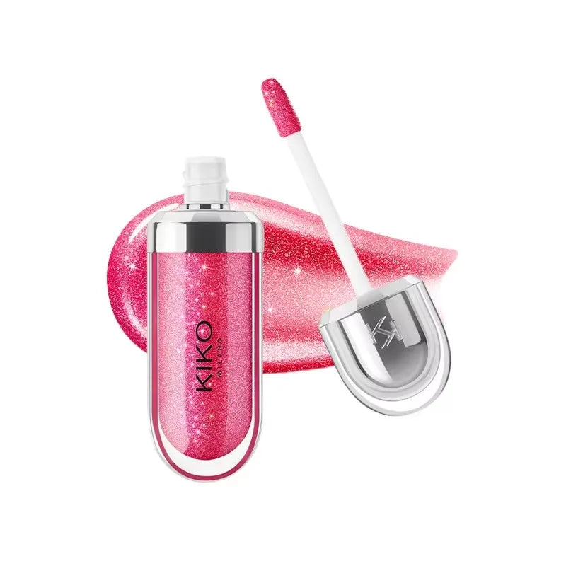 KIKO Gloss 3D Effet Miroir – Lèvres Pulpeuses, Ultra-Brillantes & Hydratées