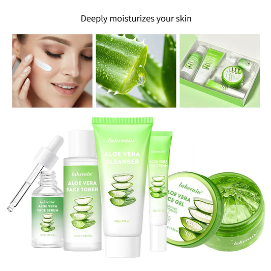 🌿 Coffret Soin Aloe Vera – Hydratation Intense & Peau Éclatante 🌿