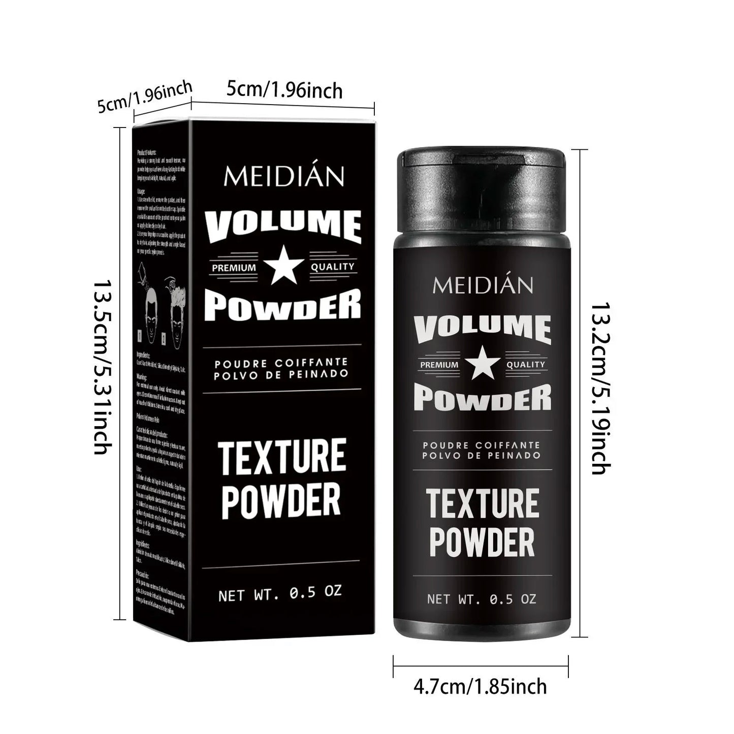 💨 Poudre Coiffante Volumisante – Effet Naturel & Tenue Longue
