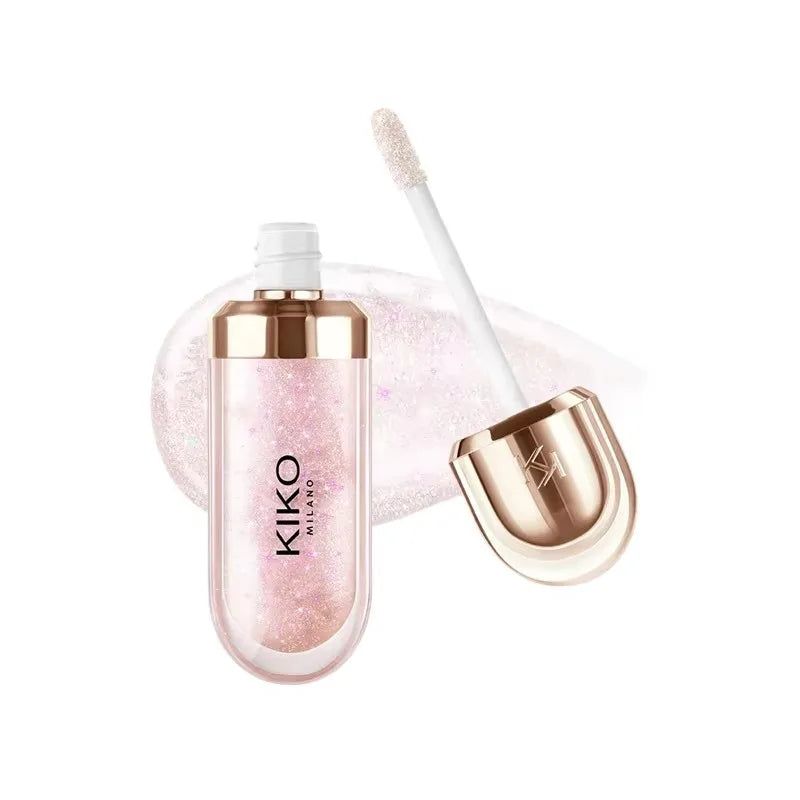 KIKO Gloss 3D Effet Miroir – Lèvres Pulpeuses, Ultra-Brillantes & Hydratées