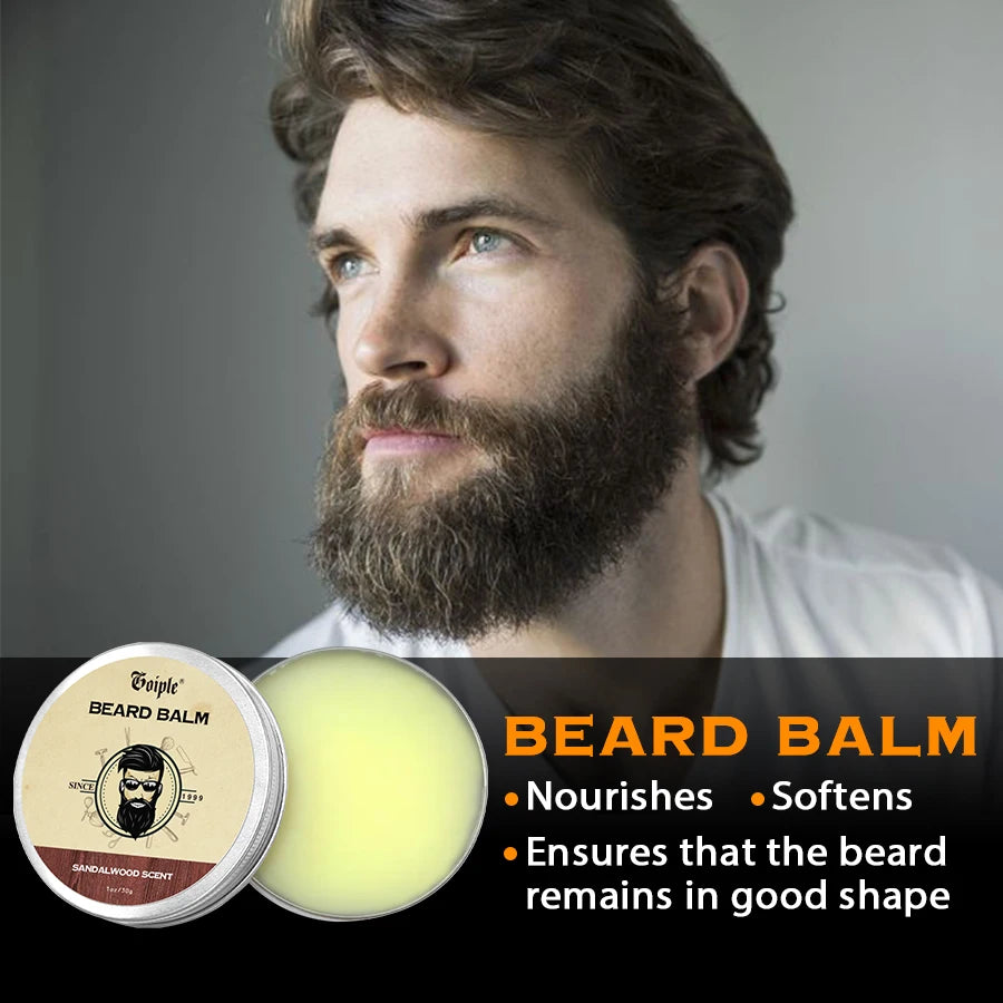 🧔 GOIPLE – Kit Complet Soin Barbe & Moustache
