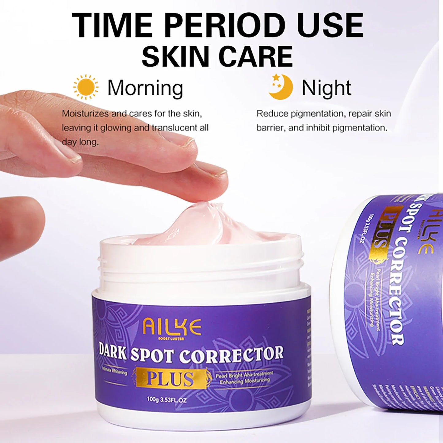 ✨ AILKE Glutathione PLUS – Kit Éclaircissant & Hydratant