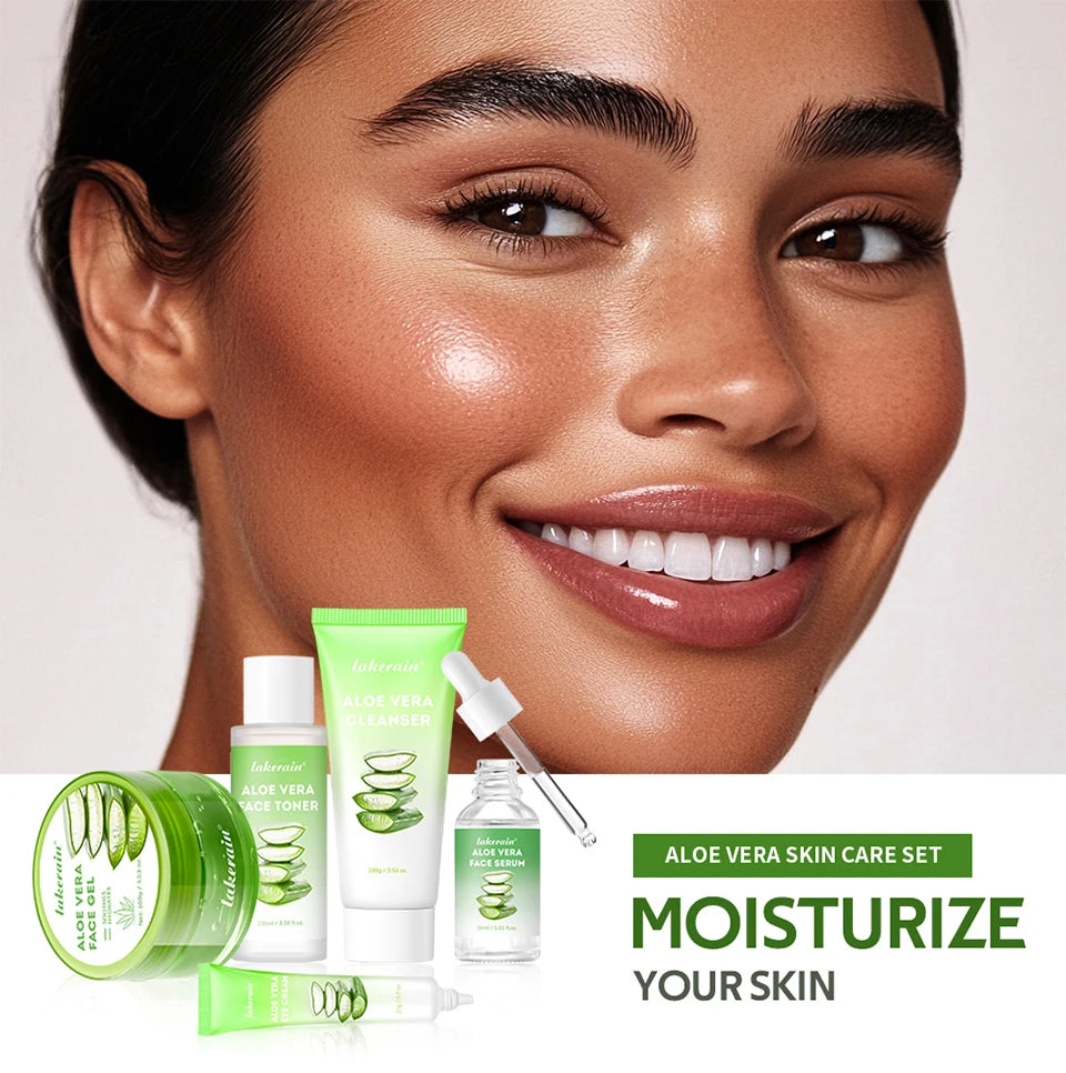 🌿 Coffret Soin Aloe Vera – Hydratation Intense & Peau Éclatante 🌿