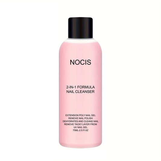 Gel 2-en-1 Nettoyant & Dissolvant Ongles 💅 | Solution Professionnelle Poly Gel Anti-Stick pour Manucure Parfaite