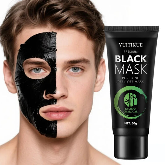 🖤 Masque Blackhead au Charbon de Bambou – Tear-Off