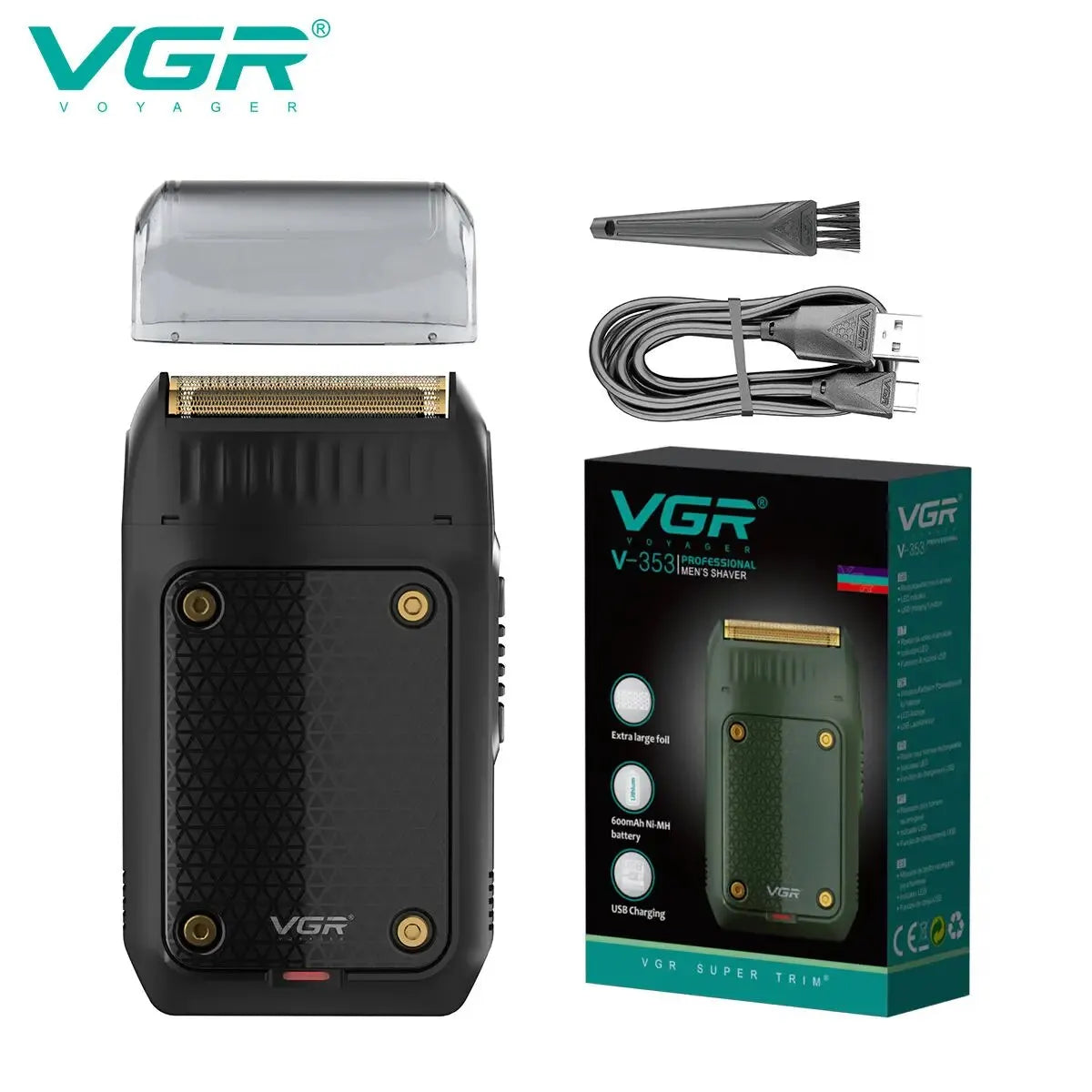 🪒 VGR V-353 – Mini Rasoir Électrique Portable