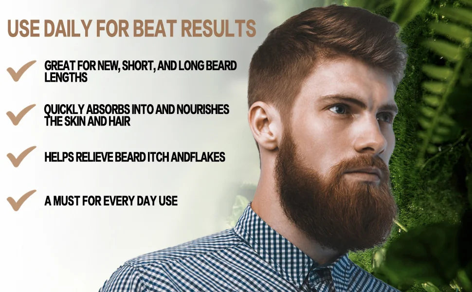 🧔 LOCKMIO – Huile à Barbe Naturelle Vanille