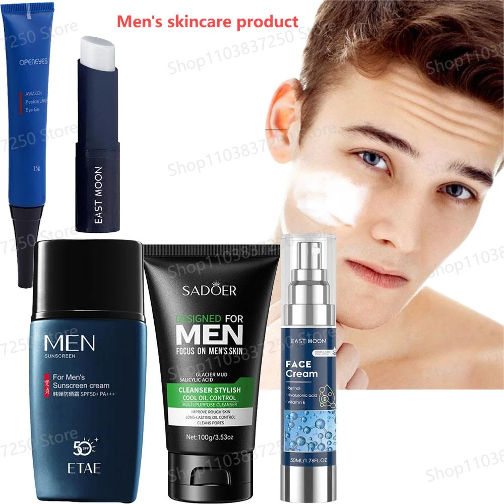 Coffret Soin Visage Homme Complet – Hydratation, Protection & Style