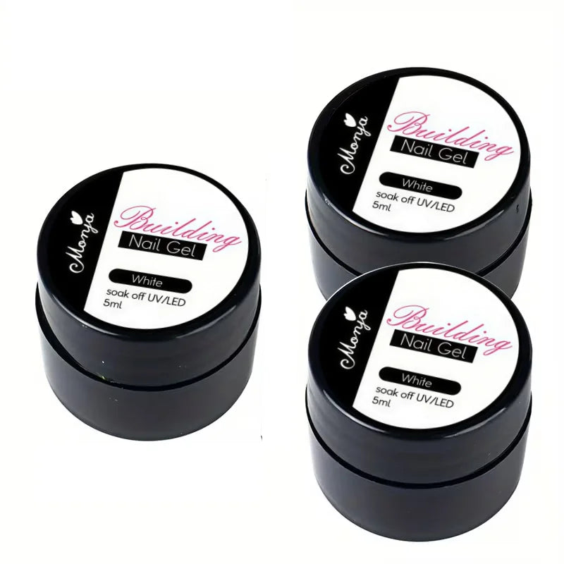 Gel 3D Professionnel pour Ongles – Créations Relief (Nœuds, Lettres, Designs) – Finition Sans Résidu