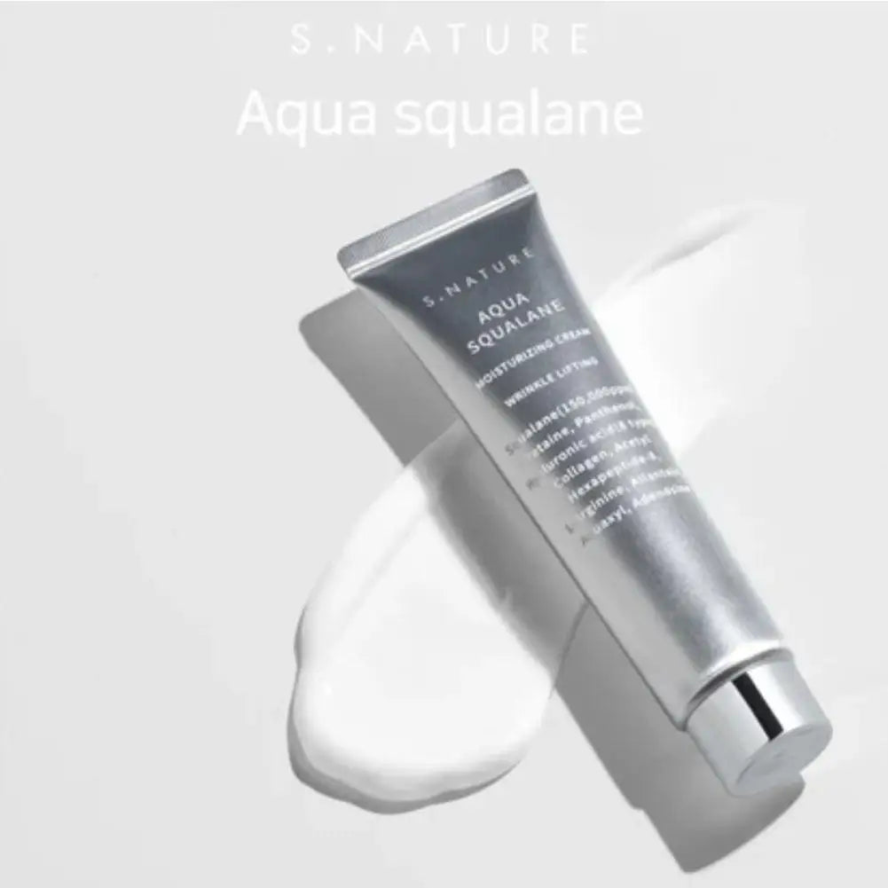 💎 Crème Sérum au Squalane S.NATURE – Hydratation Intense & Éclat Coréen 💎