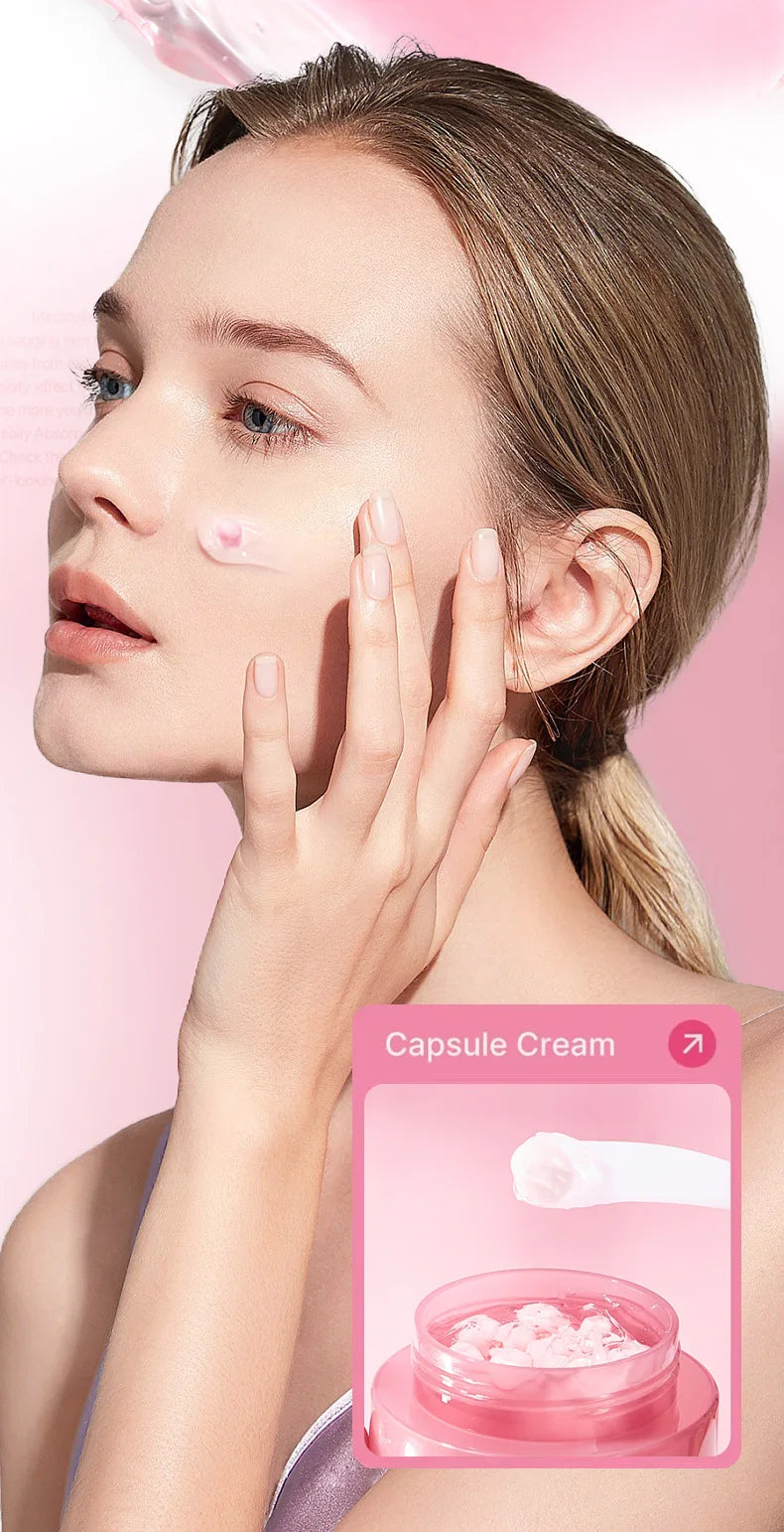Soin Visage Premium au Collagène Rose – Hydratation & Éclat Naturel