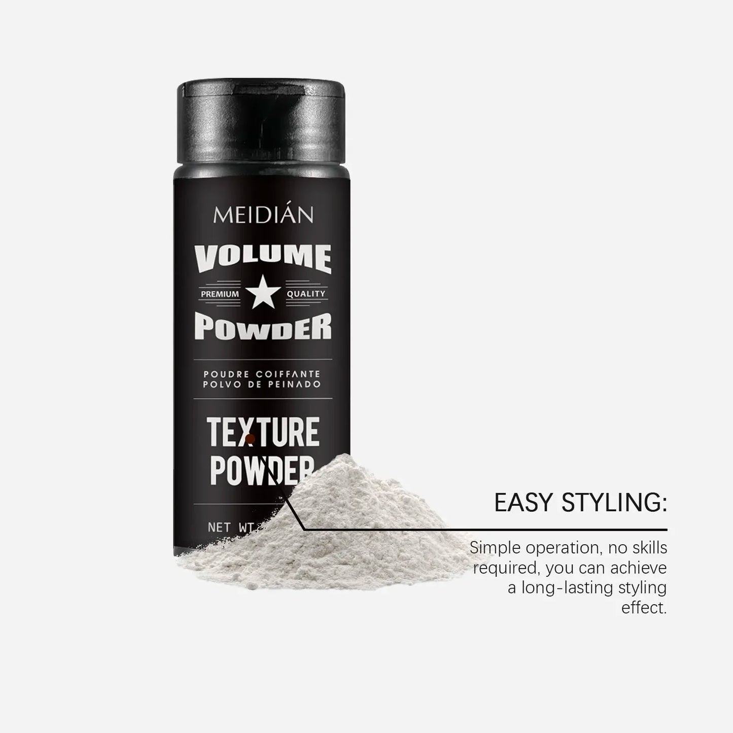 💨 Poudre Coiffante Volumisante – Effet Naturel & Tenue Longue