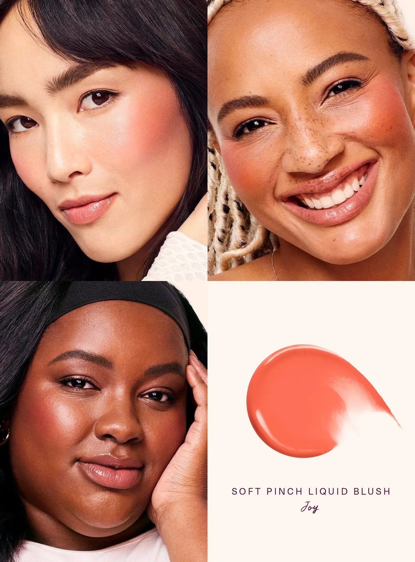 Rare Beauty Soft Pinch Liquid Blush – Effet bonne mine longue tenue, fini mat ou lumineux