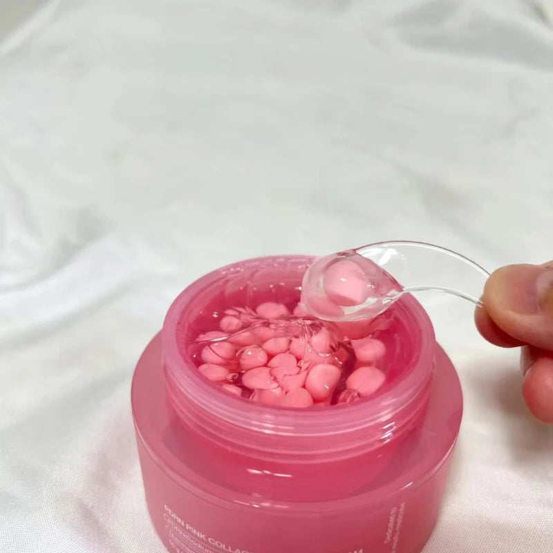 Soin Visage Premium au Collagène Rose – Hydratation & Éclat Naturel