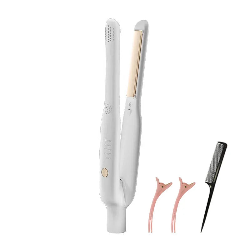 💇‍♀️ Mini Lisseur & Boucleur 2-en-1 – Portable