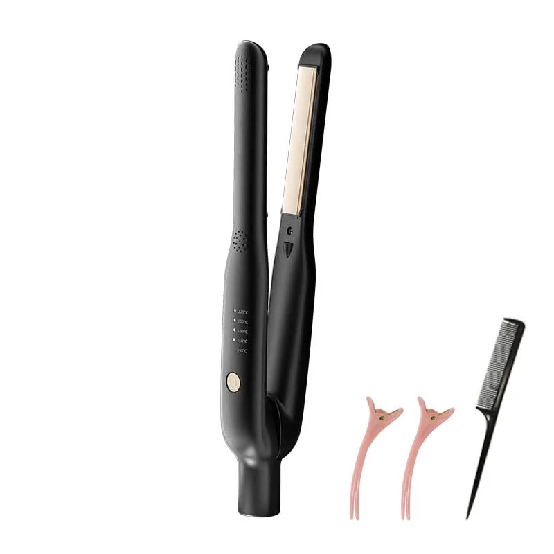 💇‍♀️ Mini Lisseur & Boucleur 2-en-1 – Portable