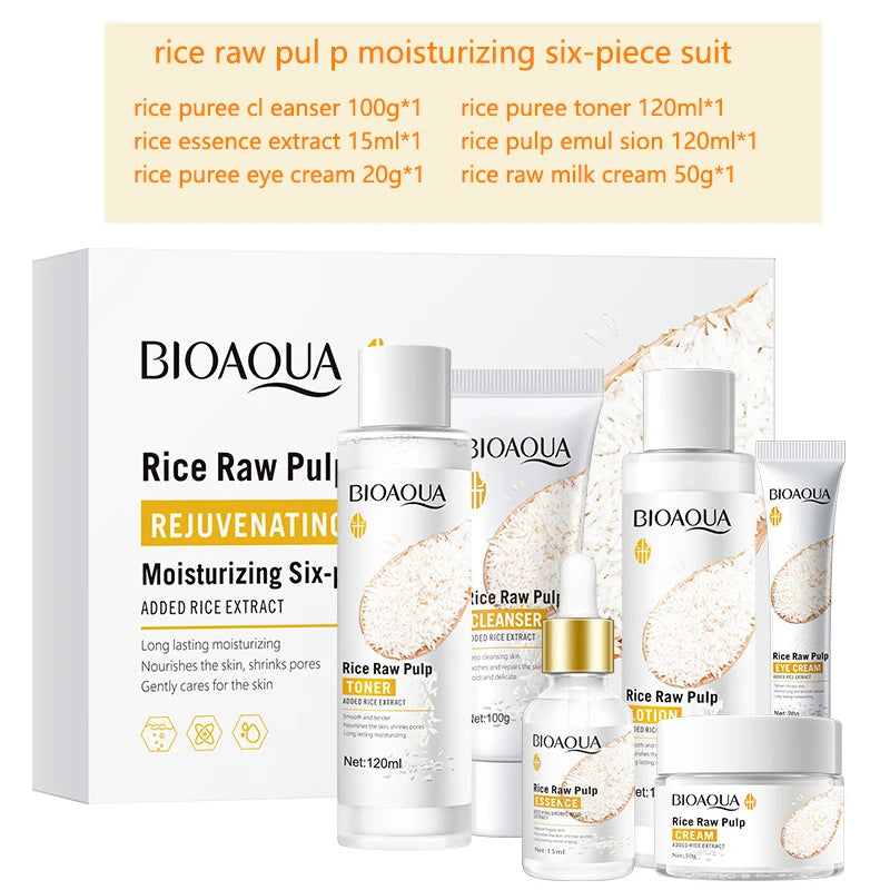 Routine Glow au Riz 6 Étapes : Éclat Naturel & Hydratation Profonde