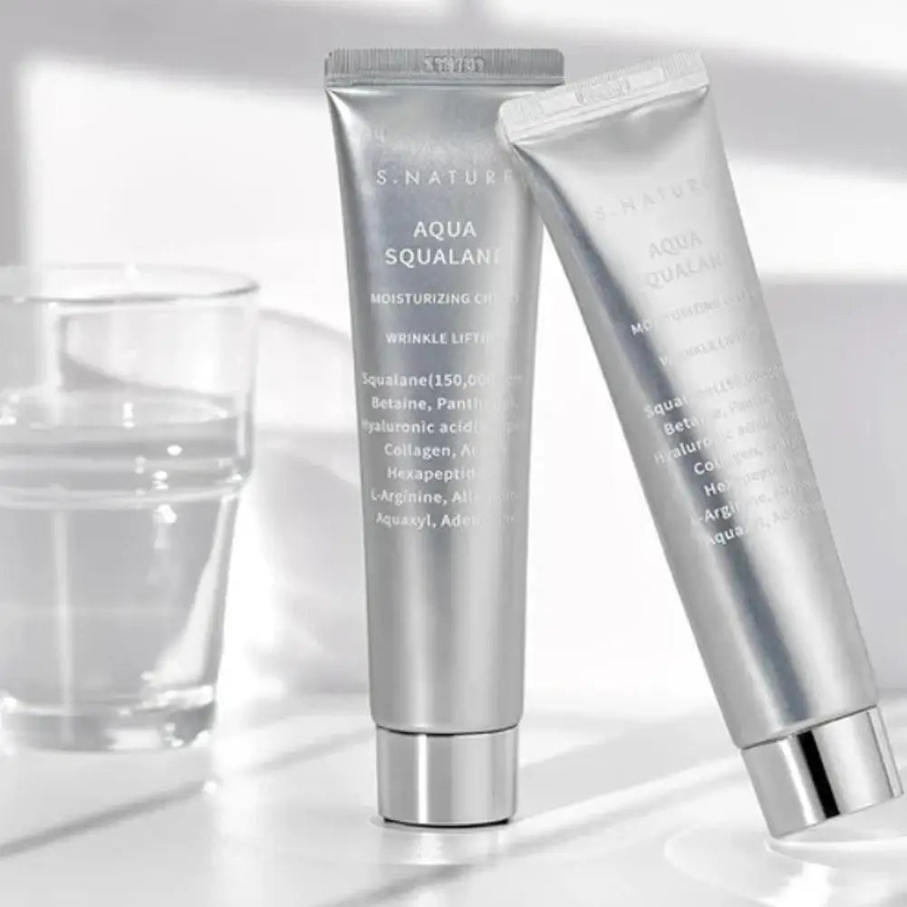 💎 Crème Sérum au Squalane S.NATURE – Hydratation Intense & Éclat Coréen 💎