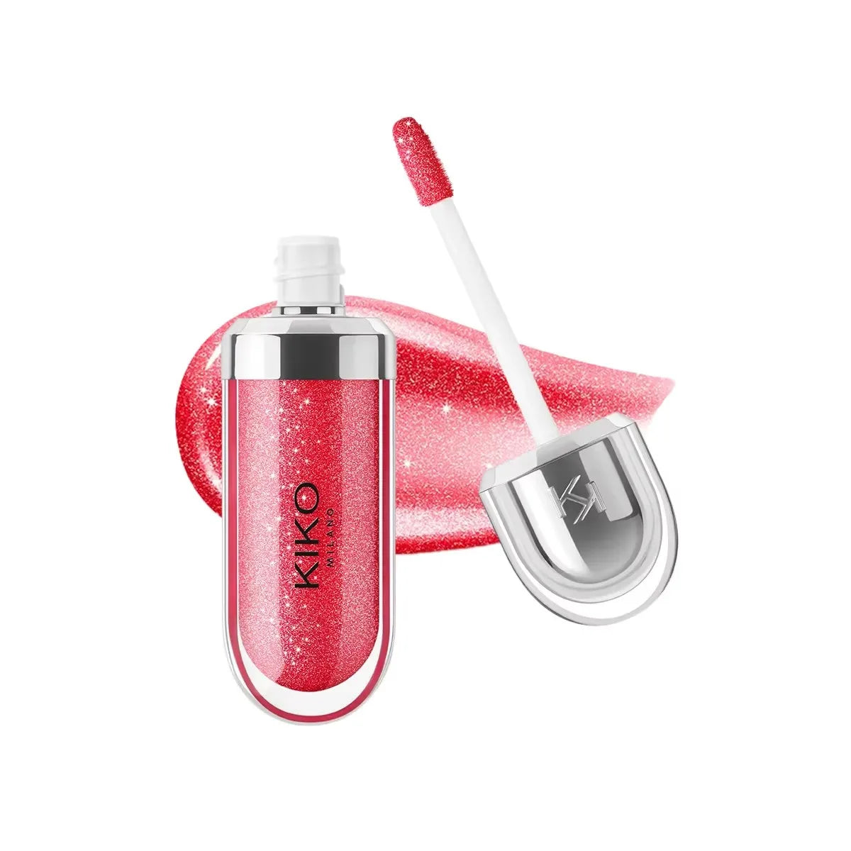 KIKO Gloss 3D Effet Miroir – Lèvres Pulpeuses, Ultra-Brillantes & Hydratées