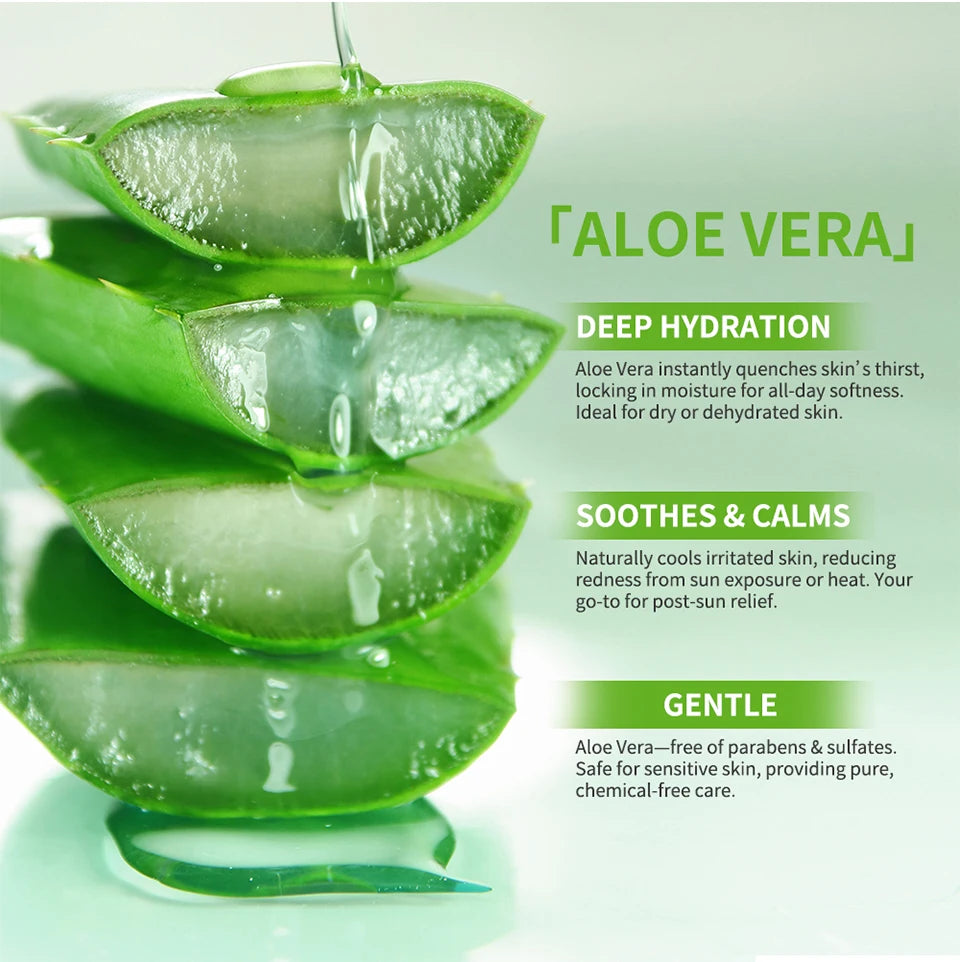 🌿 Coffret Soin Aloe Vera – Hydratation Intense & Peau Éclatante 🌿