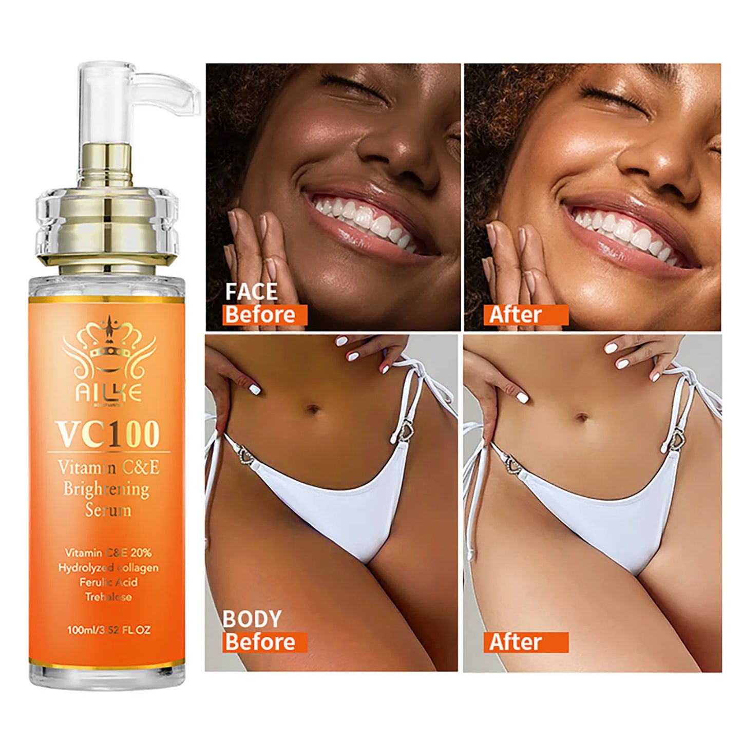 Coffret Beauté Vitamine C Luméa – Éclat, Hydratation & Anti-Âge